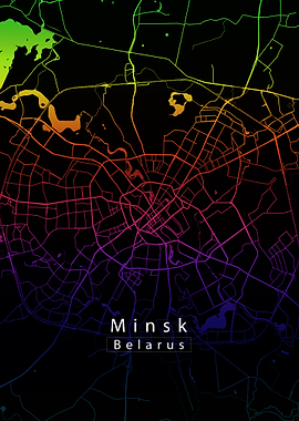 Minsk City Map