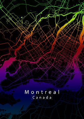 Montreal City Map