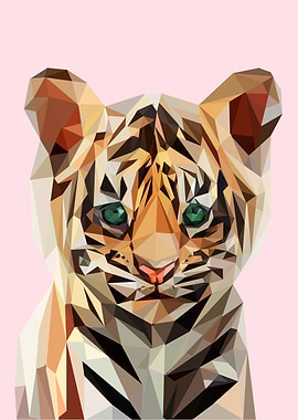 nursery animals baby tiger