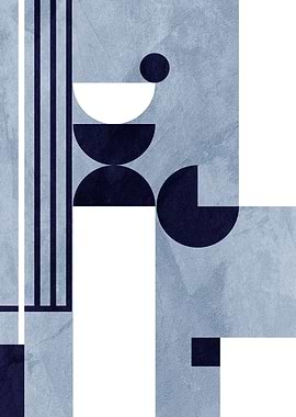 GEOMETRIC ABSTRACT 14A