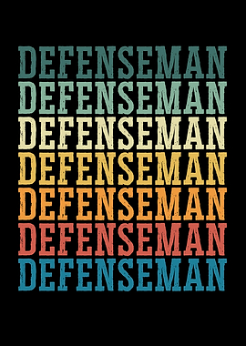 Hockey defenseman vintage