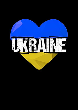 Ukraine Heart