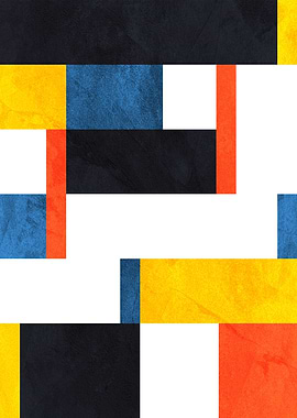 GEOMETRIC ABSTRACT 132B