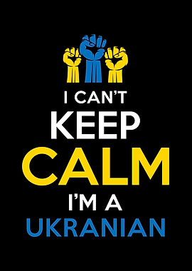 I Can Not Keep Calm In The