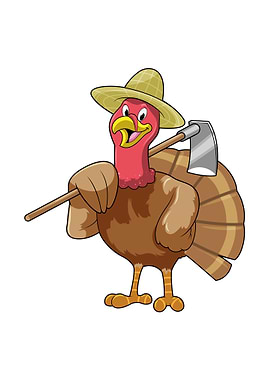 Turkey Farmer Hoe