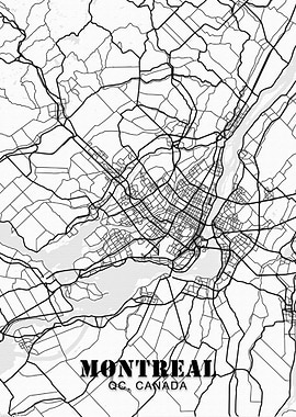Montreal Canada Maps