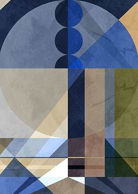 GEOMETRIC ABSTRACT 15A