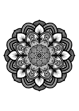 Mandala Black M102