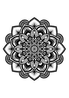 Mandala Black M101
