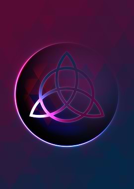 Glowing Glyph Seal Circle