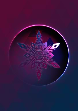 Rainbow Geometric Symbol