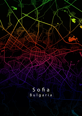 Sofia City Map