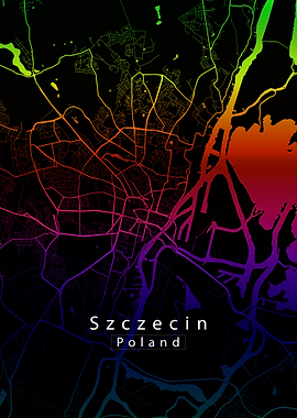 Szczecin City Map
