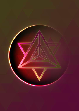 Glowing Glyph Seal Circle