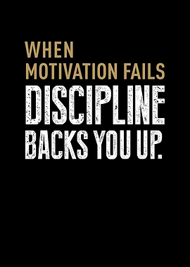 Discipline vs Motivation
