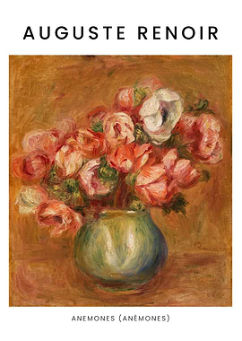 Auguste Renoir Anemones