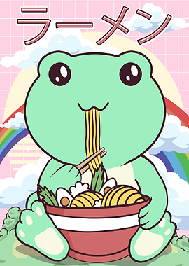 Cottagecore Frog Ramen