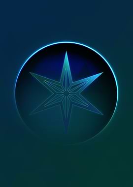 Rainbow Geometric Symbol