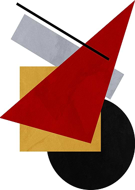 GEOMETRIC ABSTRACT 107A