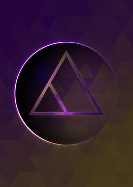 Rainbow Geometric Symbol