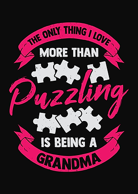 Jigsaw Puzzle Grandma