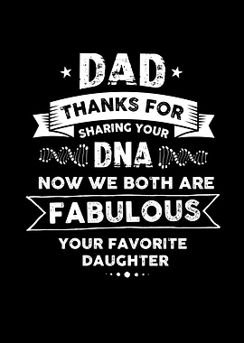 Daddy Daughter Dna We Are