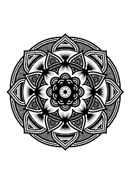 Mandala Black M111
