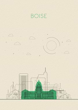 Boise Skyline