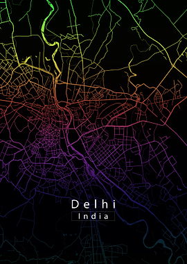 Delhi City Map
