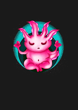 Zen Axolotl Meditation
