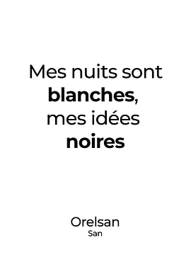 Orelsan affiche poster