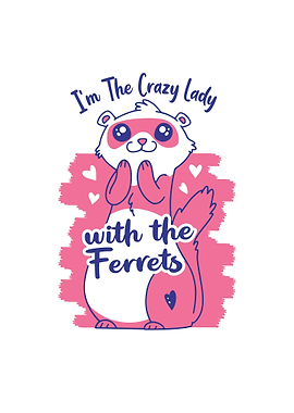 Ferret Lover Pet Gift Idea