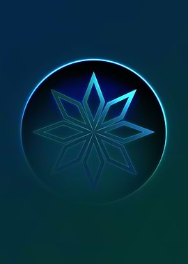 Rainbow Geometric Symbol