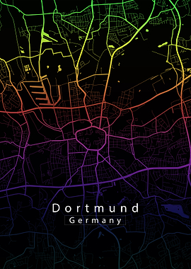 Dortmund City Map