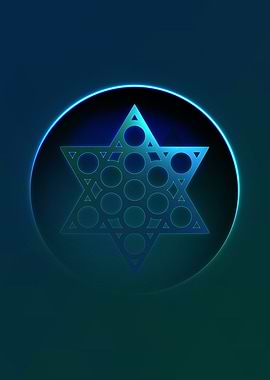 Glowing Glyph Seal Circle