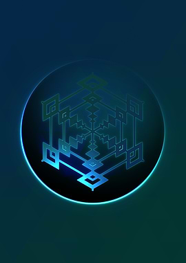 Prismatic Glyph Rune Sigil