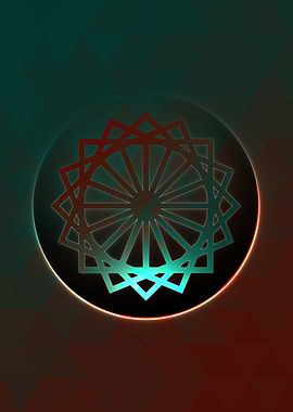 Glowing Glyph Seal Circle