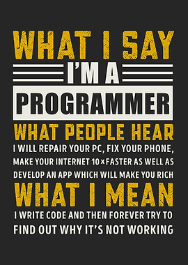 Funny Gift for Programmer