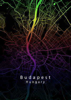 Budapest City Map