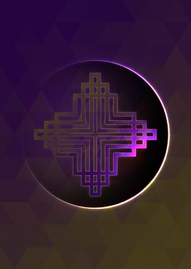 Glowing Glyph Seal Circle