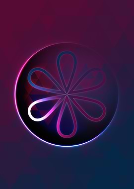 Glowing Glyph Seal Circle