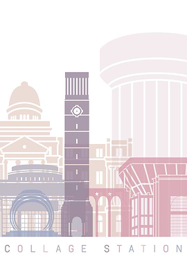 COLLAGE STATION SKYLINE