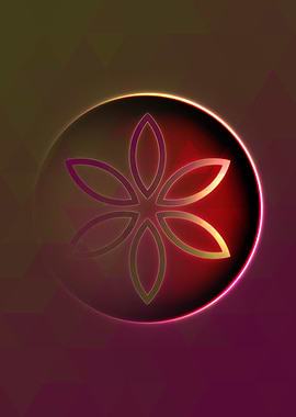 Glowing Glyph Seal Circle