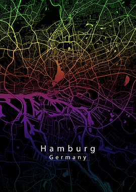 Hamburg City Map