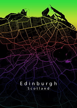Edinburgh City Map