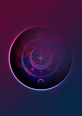 Prismatic Glyph Rune Sigil