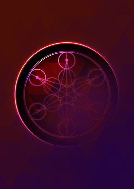 Prismatic Glyph Rune Sigil