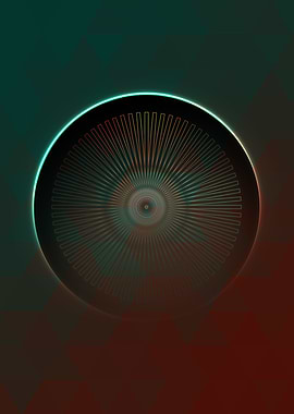 Glowing Glyph Seal Circle