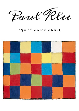 Paul Klee color chart