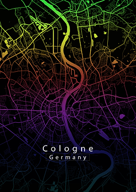 Cologne City Map